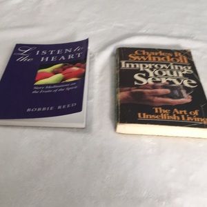 Vintage inspirational books. Charles Swindoll Bobbie Reed Fruit of the Spirit
